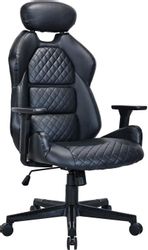 Кресло BRABIX EX-595 (Tokyo), кожа рециклированная, до 125кг,  черный