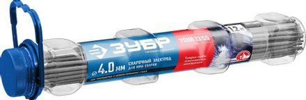 Электроды Зубр 40021-4.0, D4мм, 1.2кг