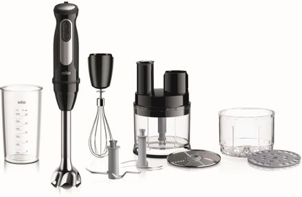Блендер Braun MultiQuick 5 MQ55755MBK, погружной, черный