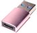 Изображение товара Адаптер USB2.0 PREMIER 6-071,  USB 2.0 A(m) (прямой) -  USB Type-C (f) (прямой),  пакет,  розовый