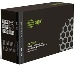 Картридж Cactus T31A, черный