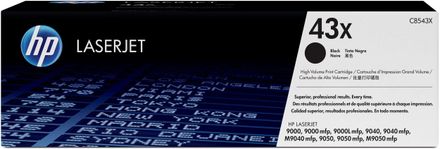 Картридж HP 43X, черный / C8543X