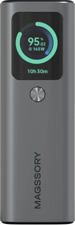 Внешний аккумулятор (Power Bank) MAGSSORY PBN007, 20000мAч, черный