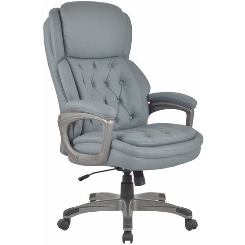Кресло руководителя BRABIX Regal, экокожа, до 150кг, топ-ган, серый — цена и наличие Кресло руководителя BRABIX Regal, экокожа, до 150кг, топ-ган, серый