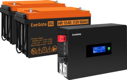 ИБП EXEGATE IdealSine SR-1500.LCD.2SH,  1500ВA [ex297436rus]