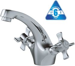 Смеситель для раковины (умывальника) MIXLINE Стандарт А 550776, хром [МЛ30-04/ML30-04]