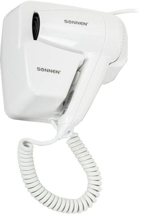 Фен SONNEN HD-2101, 1300Вт, белый