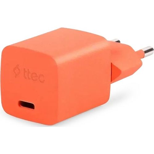 Сетевое зарядное устройство TTEC 2SCG20CNT, USB-C, USB-C, 20Вт, оранжевый