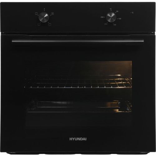 Духовой шкаф электрический Hyundai HEO 6234 BG, 70л, дверца с 2 стеклами, черный