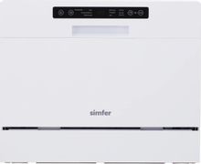 Посудомоечная машина Simfer DWB6601, компактная, настольная, 55см ...