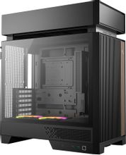 Изображение товара Корпус ATX DeepCool CL660, Midi-Tower, без БП,  черный и коричневый [r-cl660-bknna0-g-1]