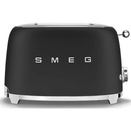 Тостер SMEG TSF01BLMEU, черный/серебристый