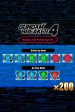 Изображение товара Дополнение к игре NAMCO BANDAI Gundam Breaker 4 - Builder and Power - Up Set, для  ПК,  регион: Россия,  английская версия