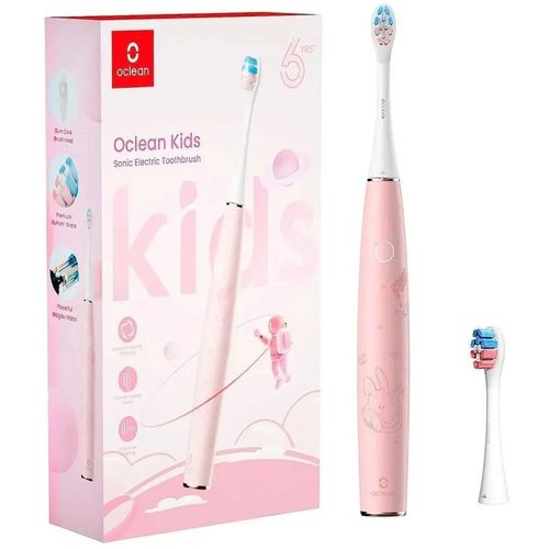 Электрическая зубная щетка OCLEAN Kids, насадки для щётки: 2 шт