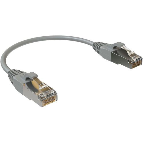 Патч-корд SYSMATRIX вилка RJ-45, вилка RJ-45, кат.5E, LSZH, 0.15м, серый [pc 4545.5es26.015lszhgy]