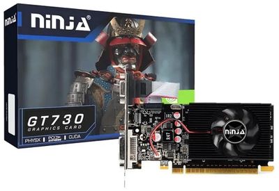 NINJA NVIDIA GeForce GT 730 GeForce GT 730 2 GDDR3 Ret nf73np023f 2011761