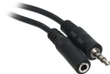 Изображение товара Кабель аудио NingBo Jack 3.5 (m) - Jack 3.5 (f), 2м, черный