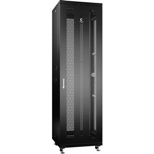 Шкаф серверный CABEUS ND-05C-42U60/100-BK напольный, металл перфорированный передняя дверь, 42U, 600x2055x1000 мм