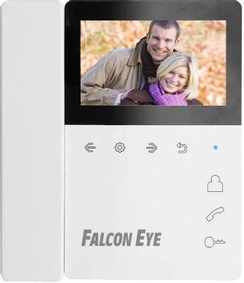 Видеодомофон Falcon Eye Lira, белый – купить в Ситилинк | 1640084