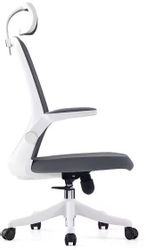 Кресло SITUP Амелия А (Amelia A), сетка/ткань, до 120кг, серый