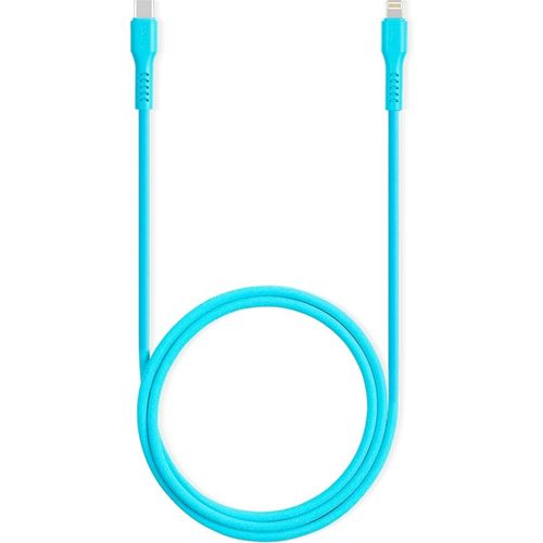 Кабель TTEC 2DK60NM, Lightning (m) — USB Type-C (m), 1.2м, голубой