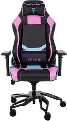 Кресло игровое ZONE 51 Cyberpunk, экокожа, до 150кг, розовый