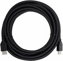 Изображение товара Кабель HDMI Cactus CS-HDMI.2-5, 5м, версия 2.0, позолоченные контакты, черный