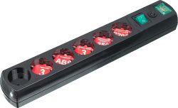 Сетевой фильтр Most LRG, 3м, черный