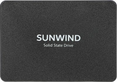 SSD накопитель SunWind ST3 SWSSD128GS2T 128ГБ, 2.5", SATA III,  SATA,  rtl