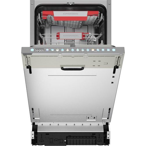 Встраиваемая посудомоечная машина KUPPERSBERG High-Tech GIM 4595, узкая, ширина 44.8см, полновстраиваемая, загрузка 10 комплектов