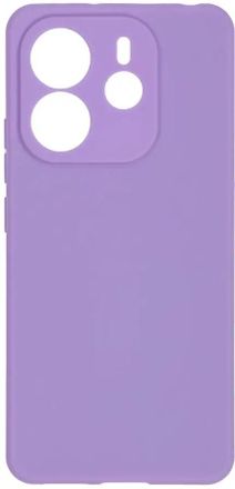Чехол (клип-кейс) ZIBELINO Soft Matte, для Xiaomi Redmi Note 14, сиреневый [zsmf-xia-rdm-not14-4g-pur]