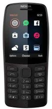 Изображение товара Nokia 210 Dual Sim черный — недорогой телефон с двумя SIM-картами, 2.4" дисплеем и FM-радио