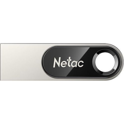Флешка USB NETAC U278 8ГБ, USB2.0, серебристый и черный [nt03u278n-008g-20pn]