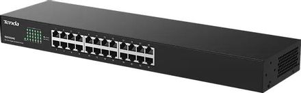 Коммутатор TENDA TEG1024G, неуправляемый, 24 RJ-45, 10/100/1000 Мбит/с
