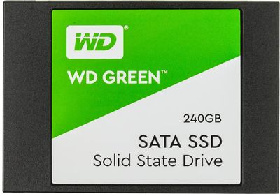 SSD накопитель WD Green WDS240G2G0A 240ГБ, 2.5", SATA III