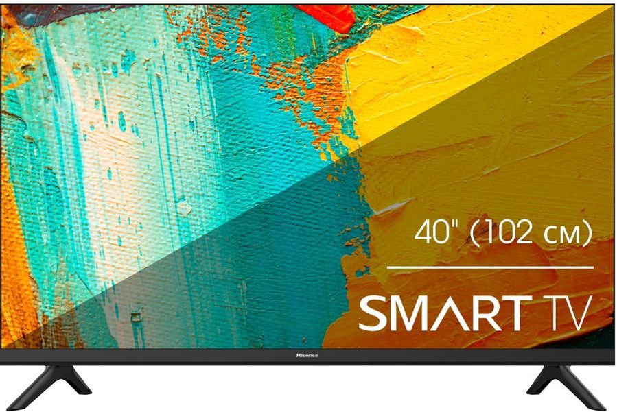 40" Телевизор Hisense 40A4BG, FULL HD, черный, СМАРТ ТВ, Vidaa