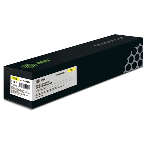 Картридж Cactus CS-PH7800Y, 106R01572, желтый / CS-PH7800Y