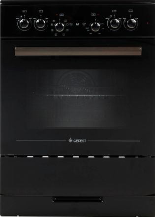 Электрическая плита GEFEST ЭП Н Д 6560-03 0057, стеклокерамика, черный