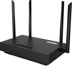 Wi-Fi роутер Netis N6, Wi-Fi 6, AX1800, 3 LAN, черный