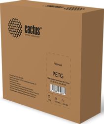 Пластик Cactus CS-3D-PETG-1KG-BLACK PETG/ 1.75мм/ 1кг/ 316м/ черный