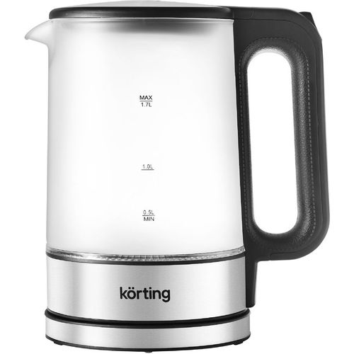 Чайник электрический Korting KWK 0902 G, 1.7л, металл/пластик
