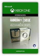 Изображение товара Пополнение игровой валюты Microsoft Tom Clancy's Rainbow Six Siege: 4920 Credits, регион: Россия