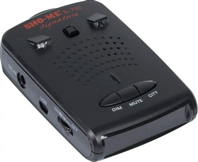 Радар-детектор Sho-Me G-700 Signature, сигнатурный – купить в Ситилинк ...