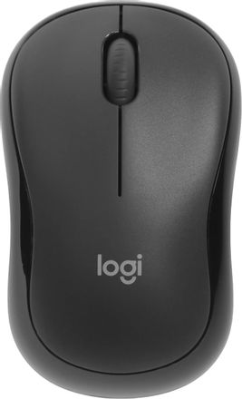 Мышь беспроводная Logitech Silent M220, радио, оптическая, USB, 1000dpi, темно-серый и черный [910-004895]