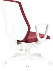 Кресло Бюрократ Ch-W545, ткань, до 120кг, красный