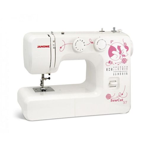 Швейная машина Janome Sew Cat 57, белый