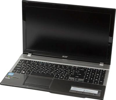 Ноутбук Acer Aspire V3-571G-33124G50Maii NX.M6AER.006, 15.6", Intel Core i3 3120M 2.5ГГц, 2-ядерный, 4ГБ DDR3, 500ГБ,  NVIDIA GeForce  GT 730M - 2 ГБ, Windows 8, серый
