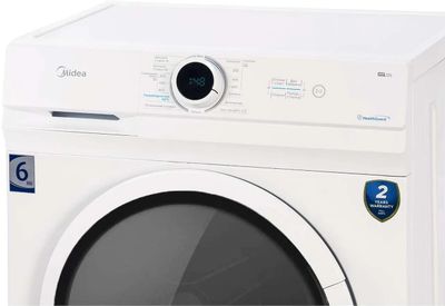 Характеристики Стиральная машина узкая Midea MF100W60/W, с фронтальной ...