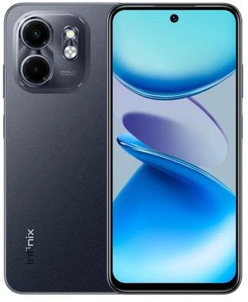 Смартфон INFINIX Smart 9 3/128Gb, 6.7", IPS, 120Гц, 5000мAч, 2 nano SIM, черный