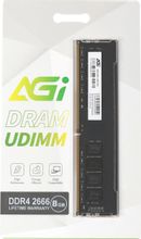 Изображение товара Оперативная память AGI DDR4 8ГБ 2666МГц UDIMM для ПК